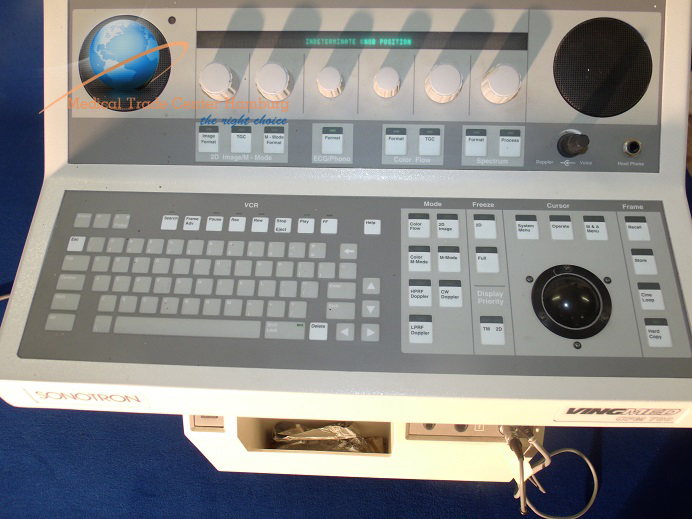 Ultraschallgerät Farbdoppler GE / SONOTRON VingMed CFM 700 Inkl 02 Sonden