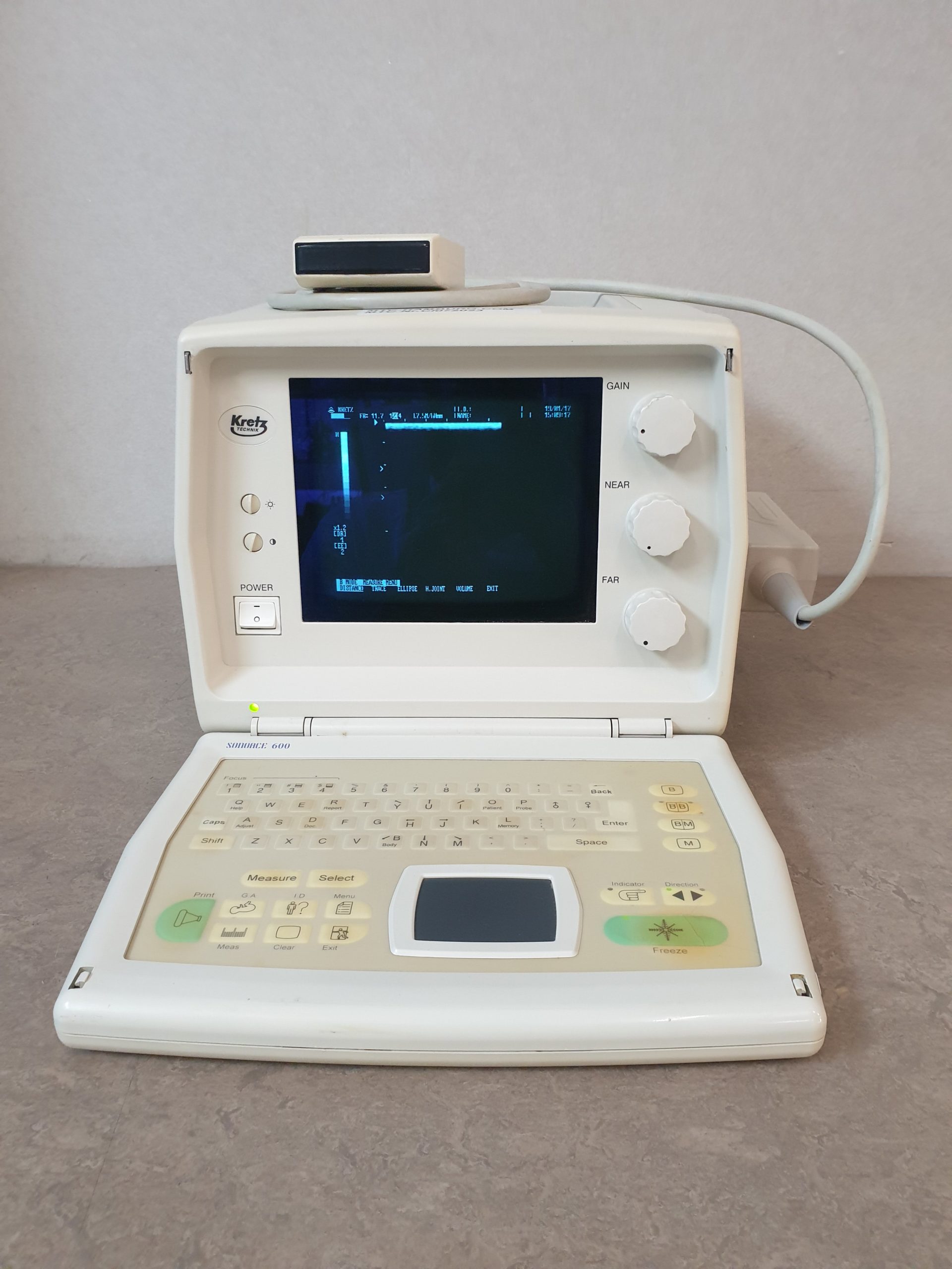 Sonoace 600 + 7.5 Mh Linear Sonde Ultraschallgerät / Tragbar