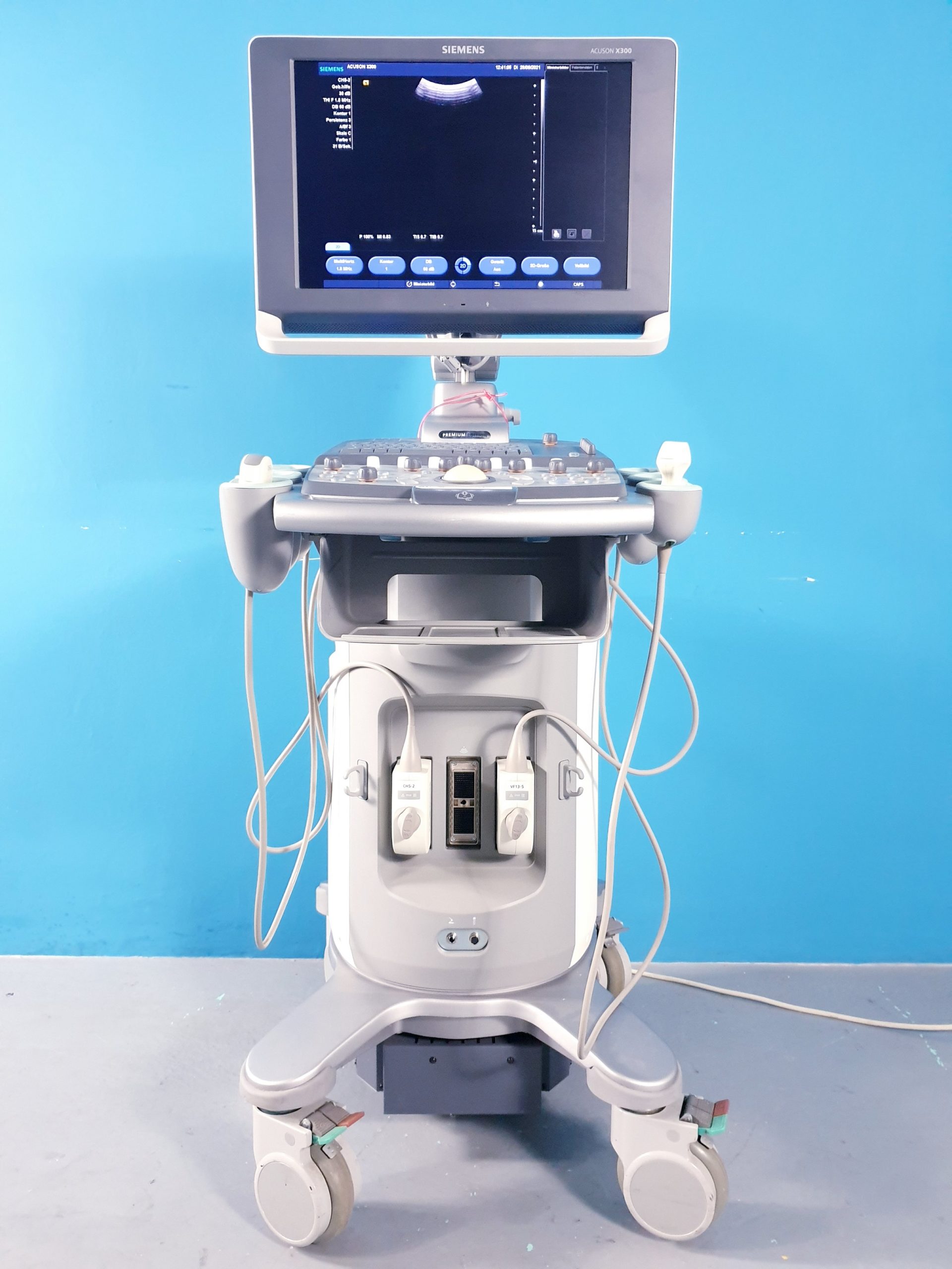 Siemens Ultraschall ACUSON X300 // CH5-2 // VF13-5