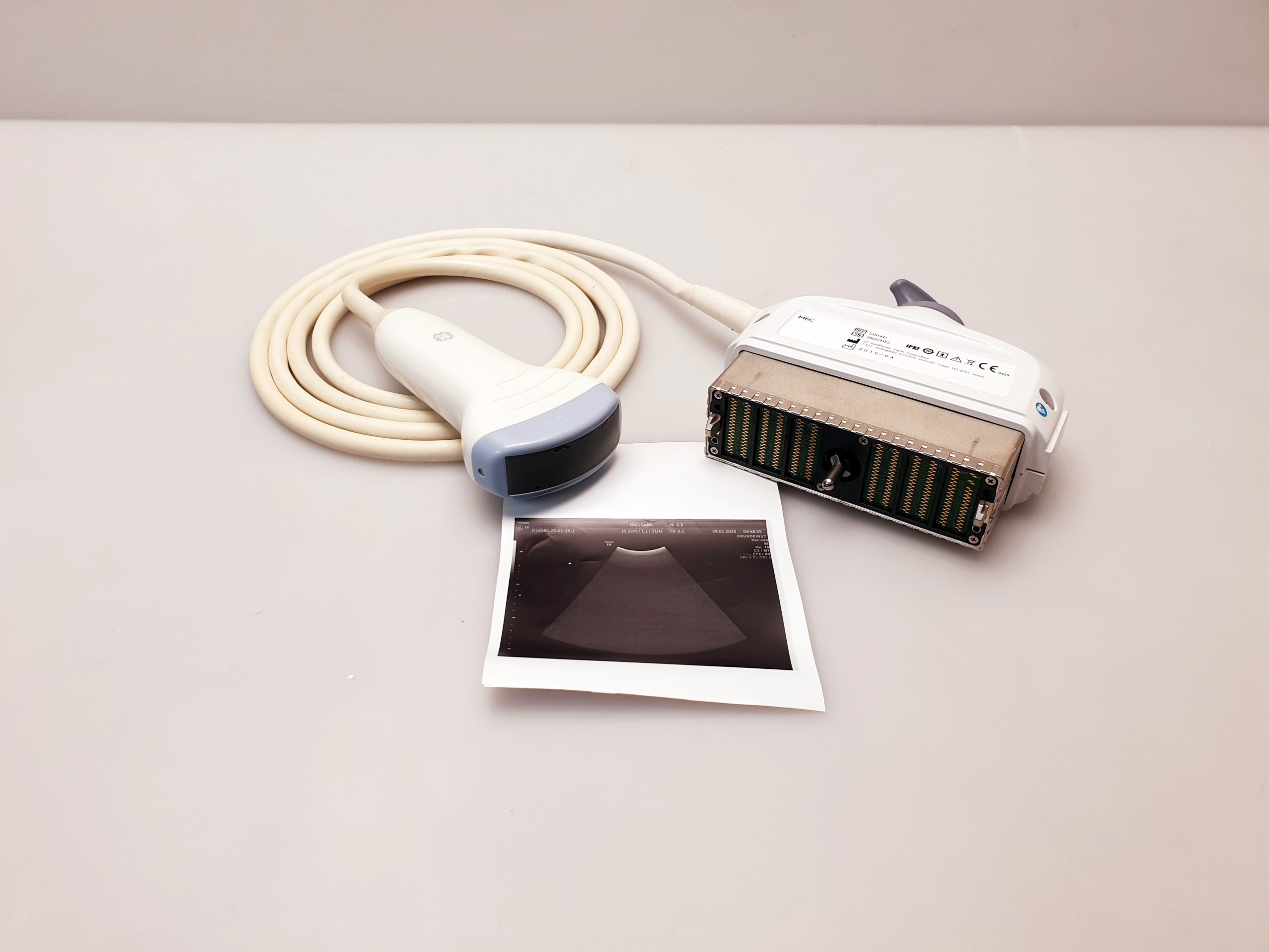 GE M6C – Konvex Sonde – soll neu beschichtet werden