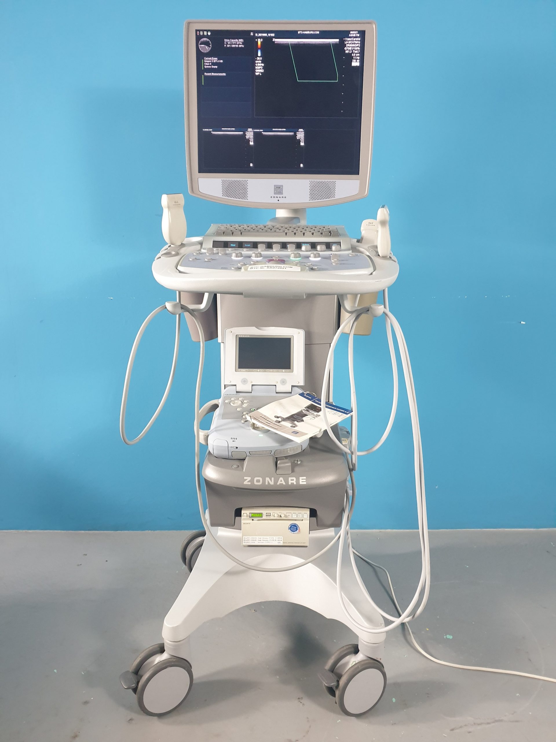 ZONARE Z.One – Farbdoppler L8-3 Linear + L14-5w + C4-1 Mikrokonvex