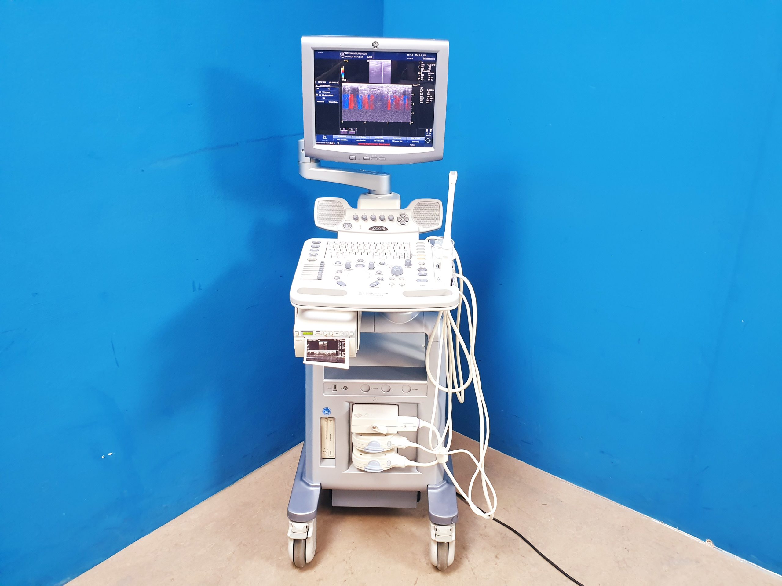 Ge Logiq P5 – Doppler Gyn 12L + EC8CS + 5CS – DOM 2012