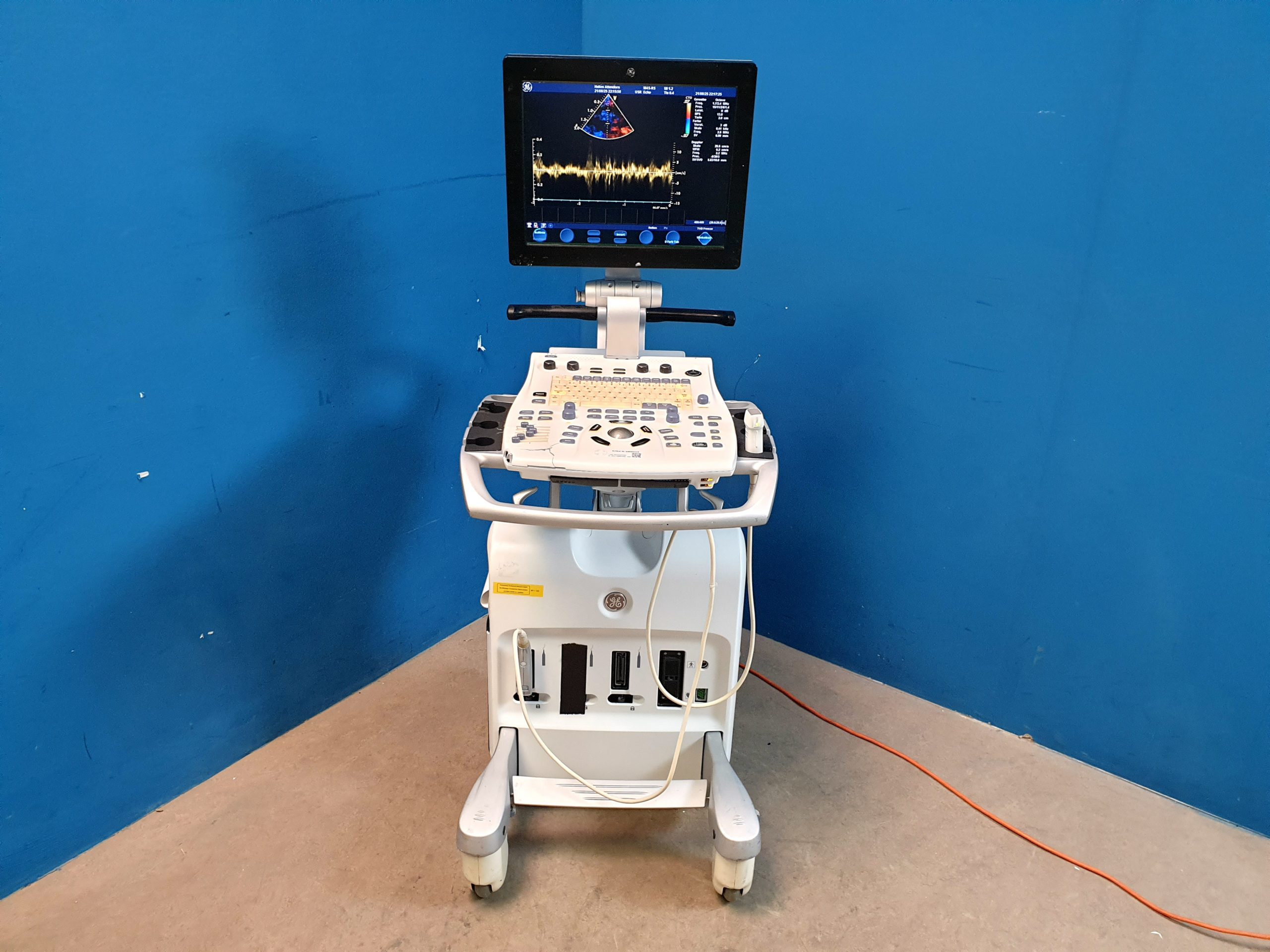GE Vivid + M4S- RS Kardio Sonde -defekt – Optischer Fehler