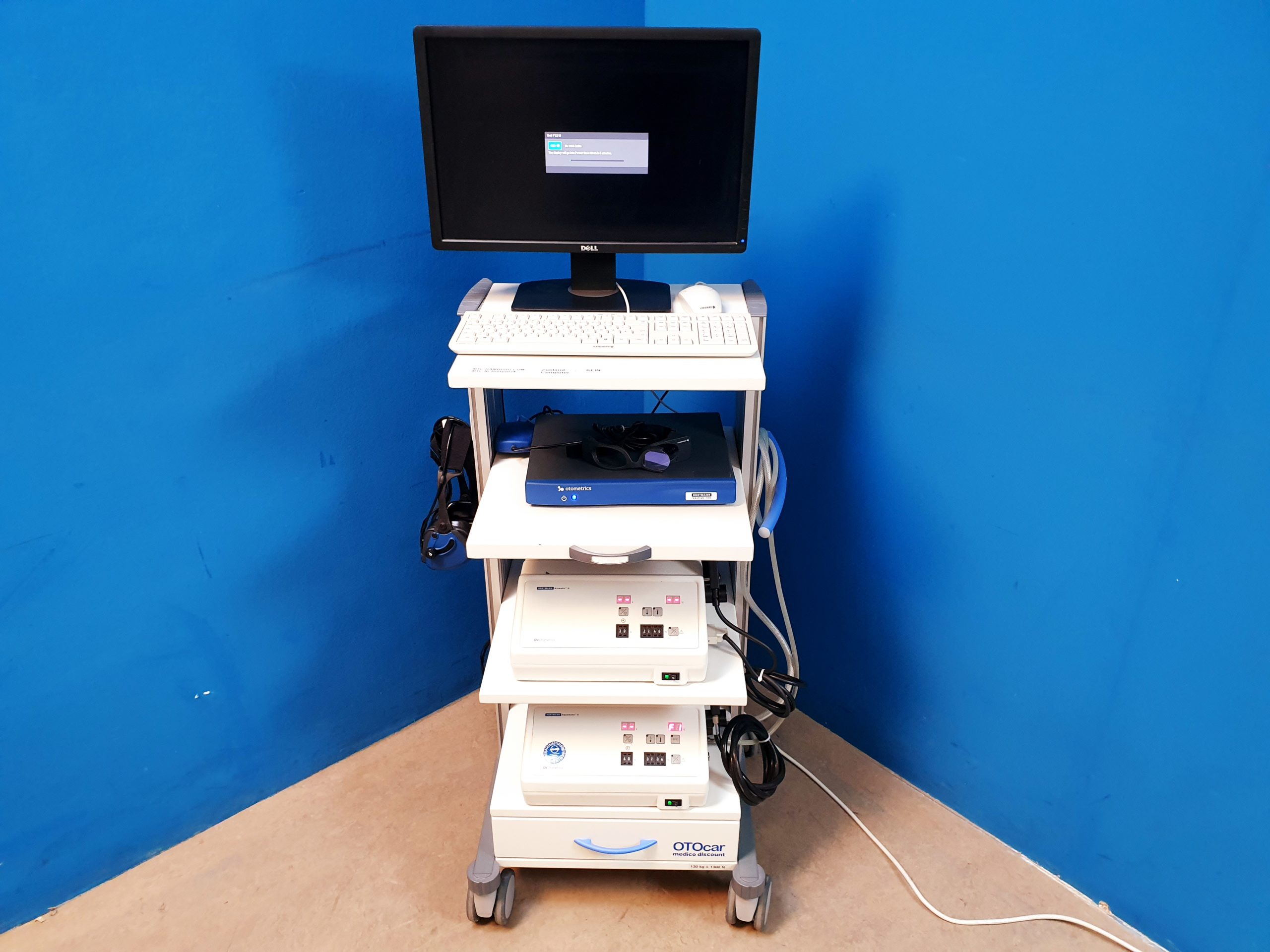 Otometrics Vestibularis+Brille+Aquamatic+Luftkolliamator+Wasseraufbereitung Ohne Rechner