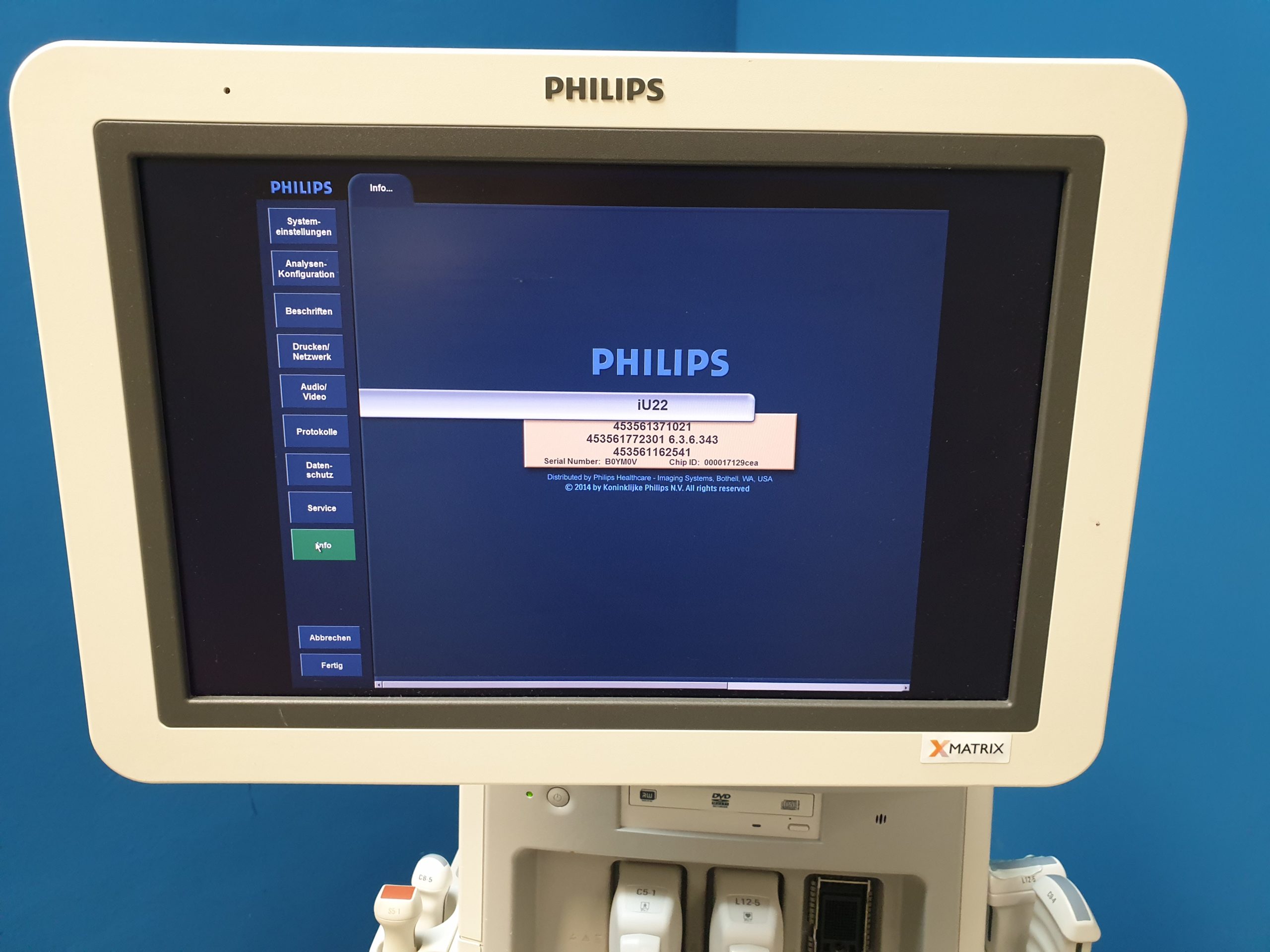 Philips IU22 + C9-4 + L12-5 + C8-5 + Purewave C5-1 all Option Open – SW: 6.3.6.343 DOM 2014