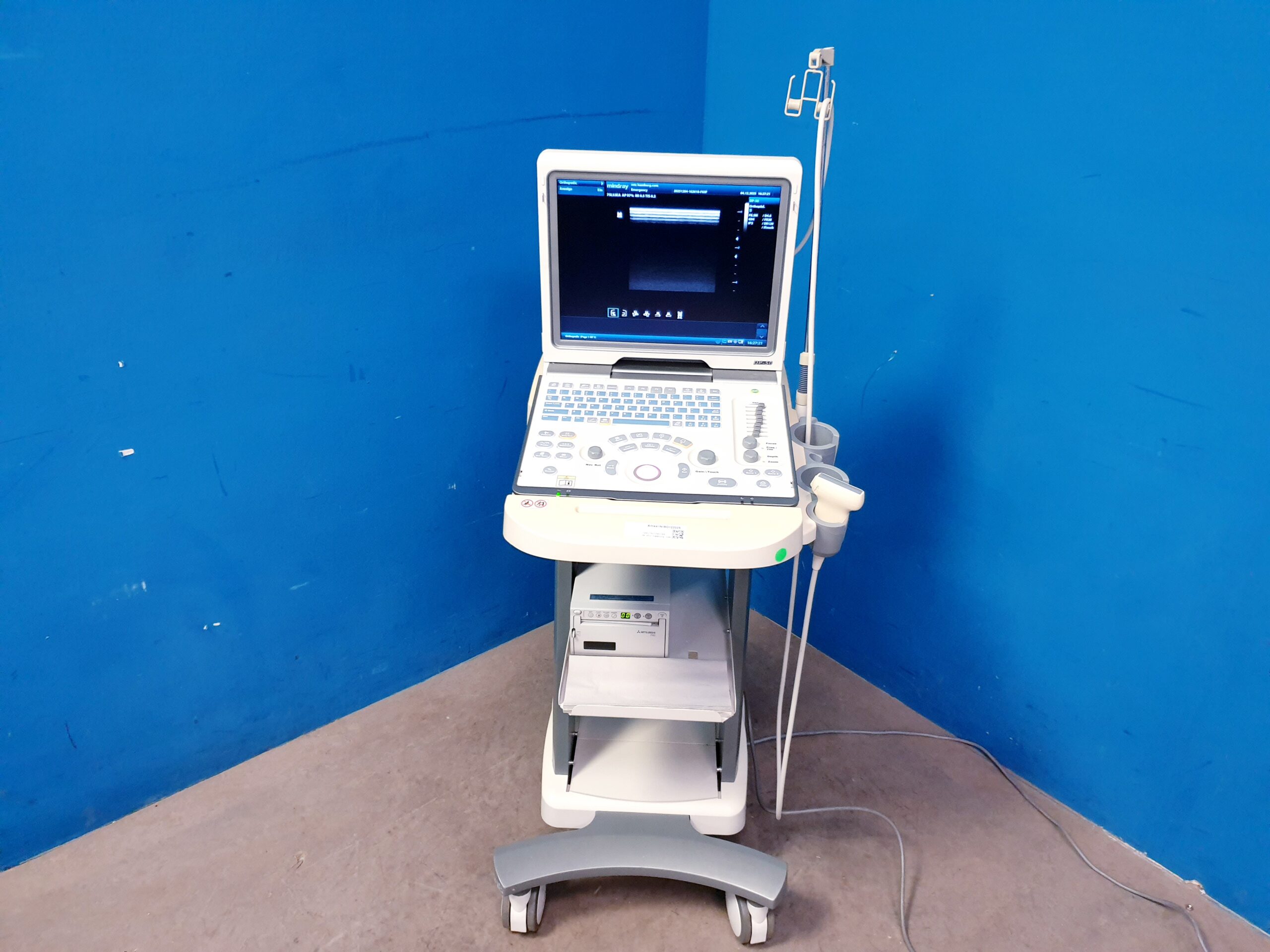 Mindray DP-50 DP50 mit 75L53EA Linear Sonde – auf Trolley