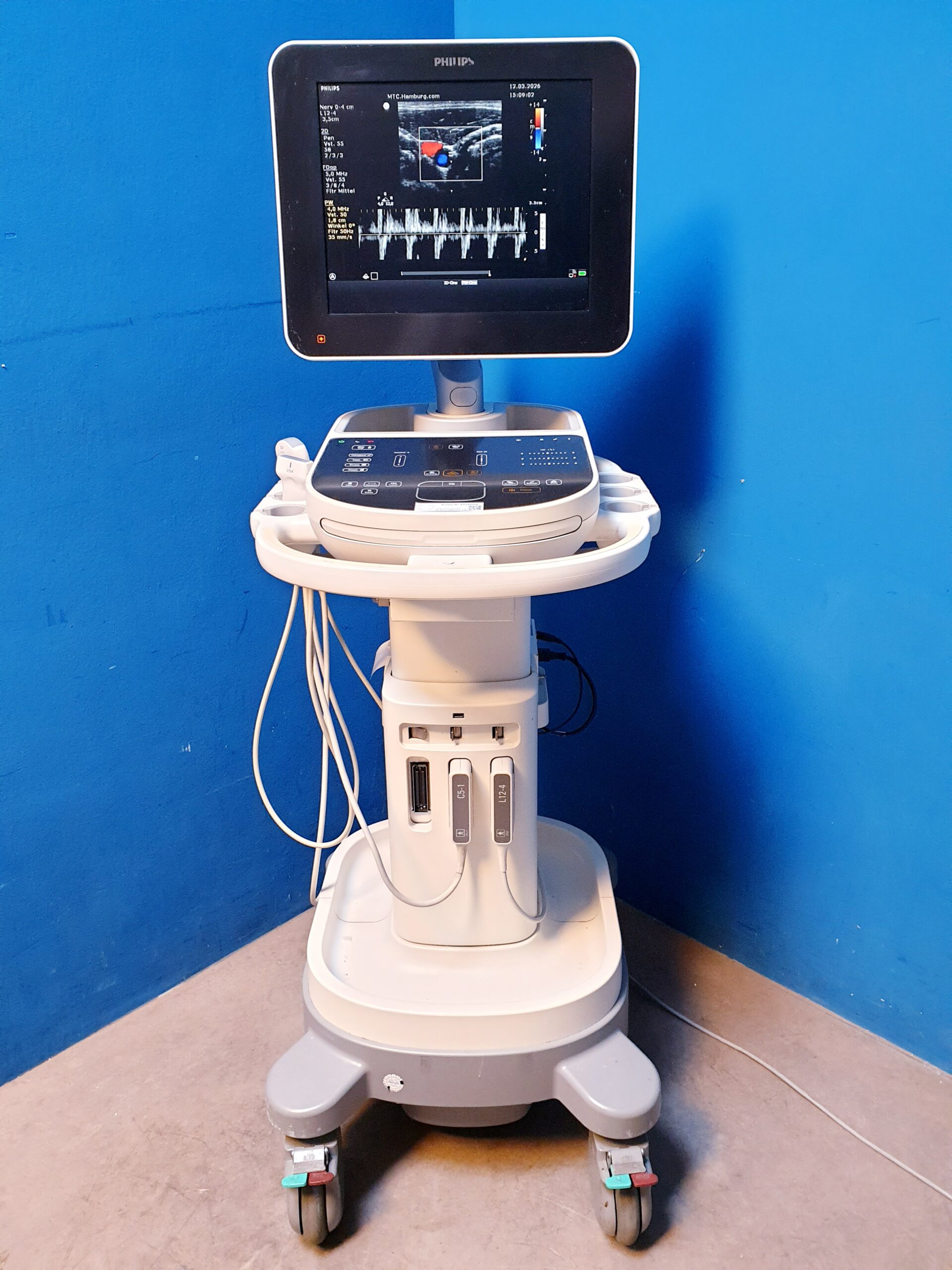 Philips Epiq Farbdoppler + C5-1 + L12-4 – dom 2017