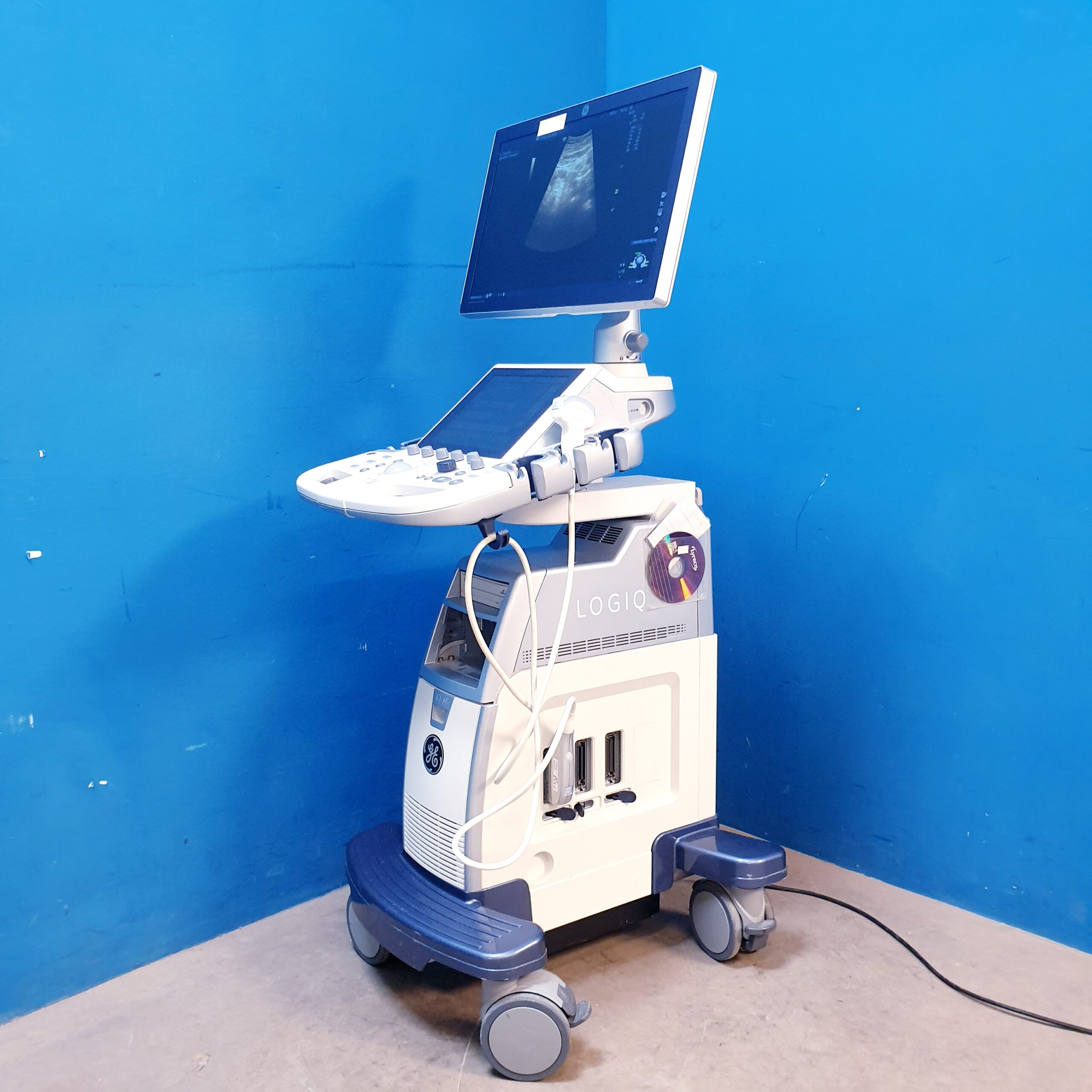 GE Logiq P7 P 7 + 4C konvex Sonde Ultraschallsystem