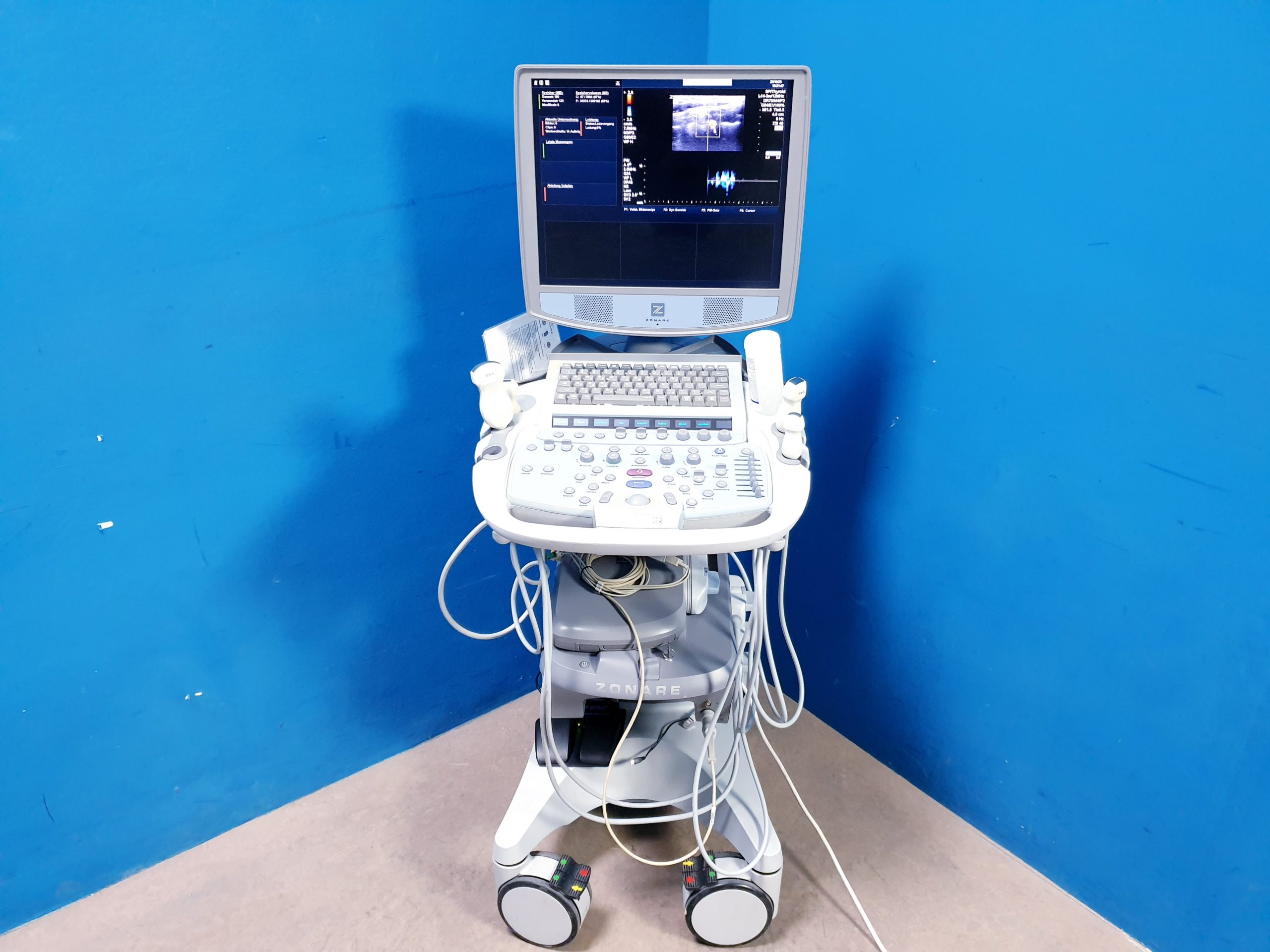 Zonare – Doppler Farbdoppler Ultraschallsystem 3 Sonden L14-5w + C9-3 + C10-3