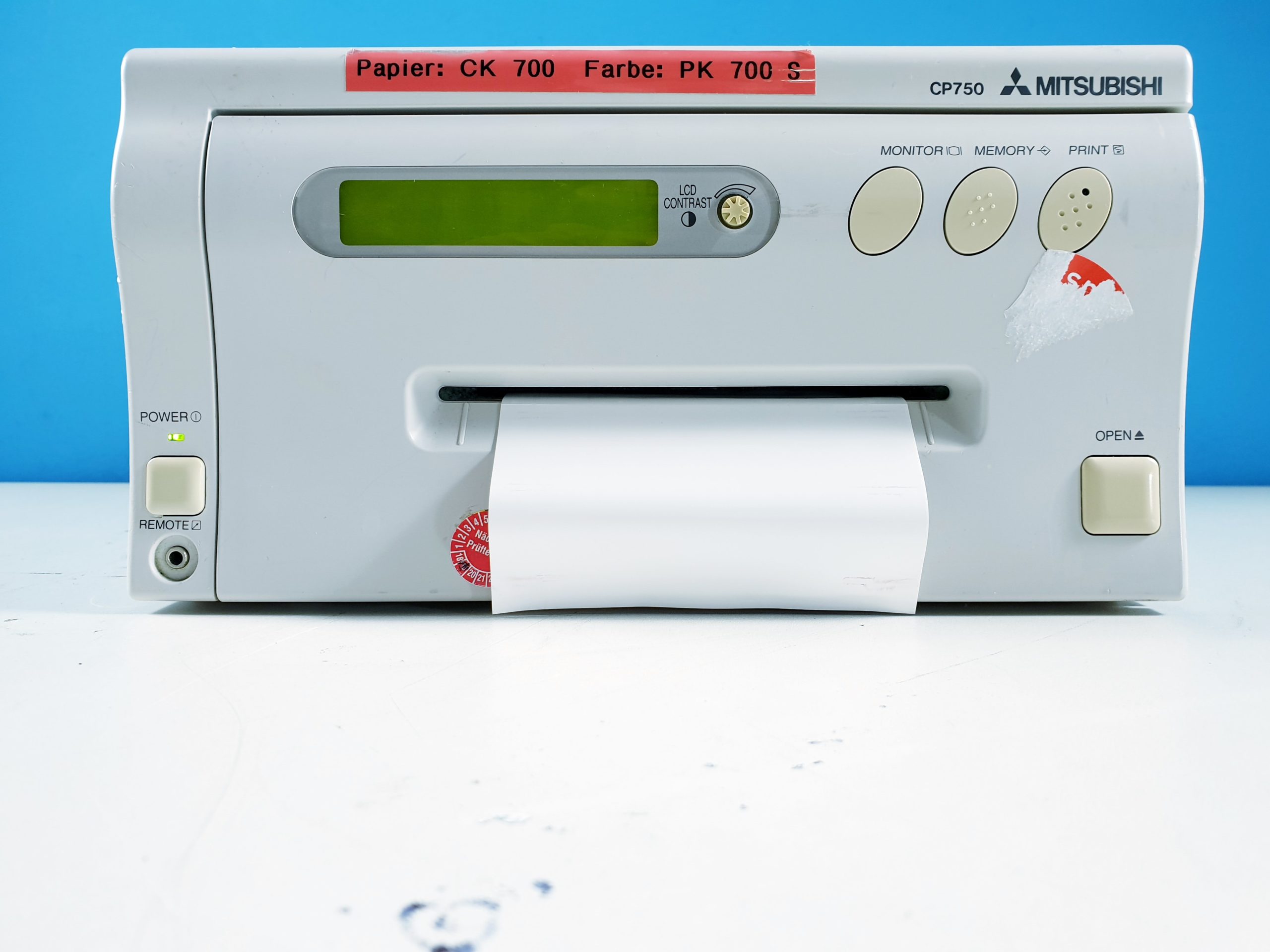 Mitsubishi CP750 // CP 750 Color Photo Printer