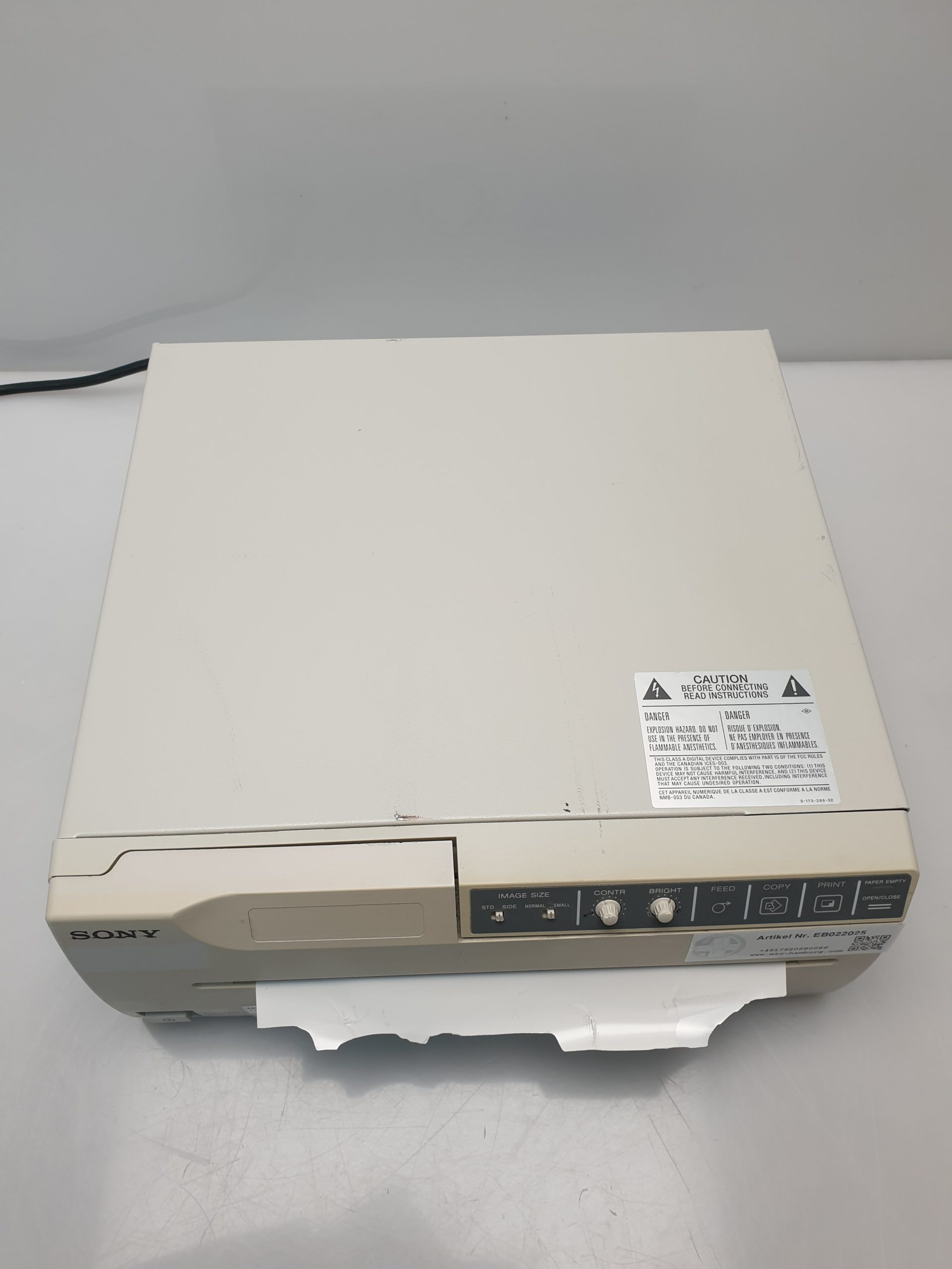 Sony UP-960CE Video Graphic Printer